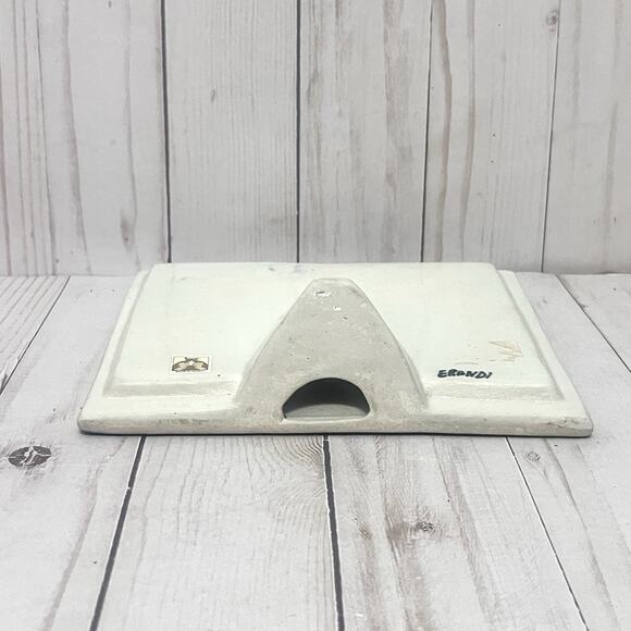 Mexican Talavera Painted Pottery Photo Frame Floral 3x4 Photo Signed by Artist - Picture 6 of 10